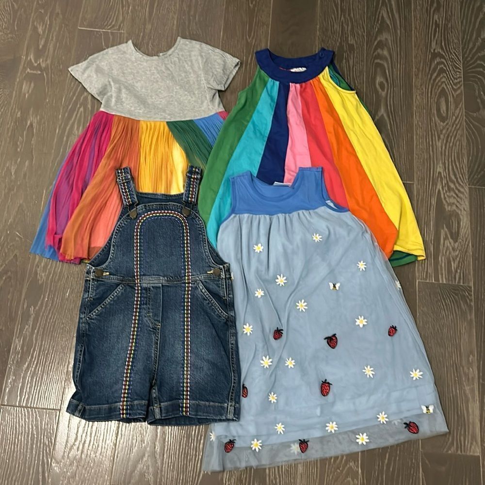 Hanna Andersson 120/6-7 Rainbow Lot